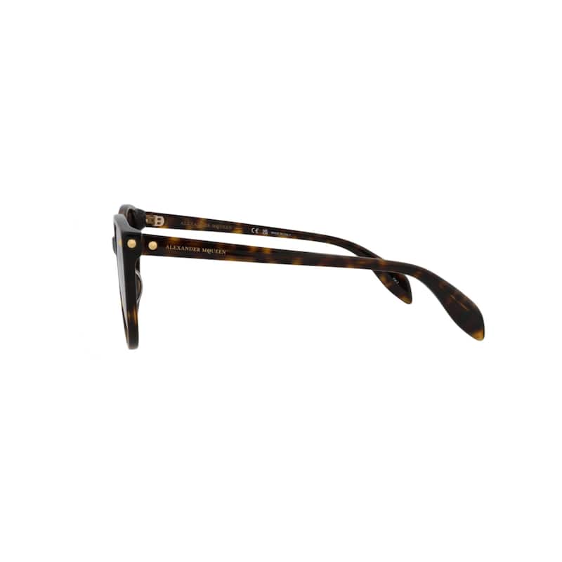 Alexander McQueen Round-Frame Acetate Sunglasses