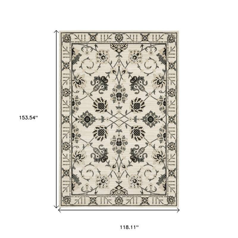 HomeRootsOriental Traditional Rectangle Area Rug