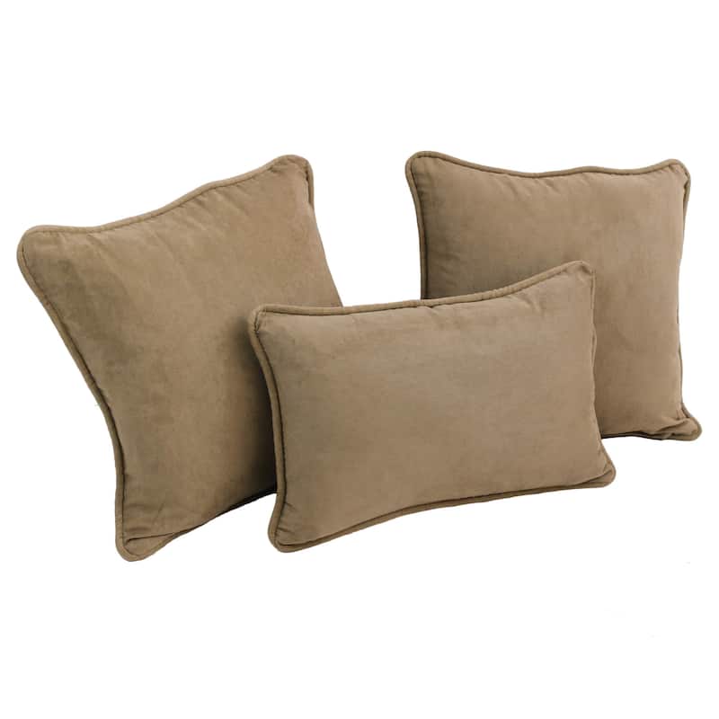Blazing Needles Delaney 3-piece Indoor Throw Pillow Set