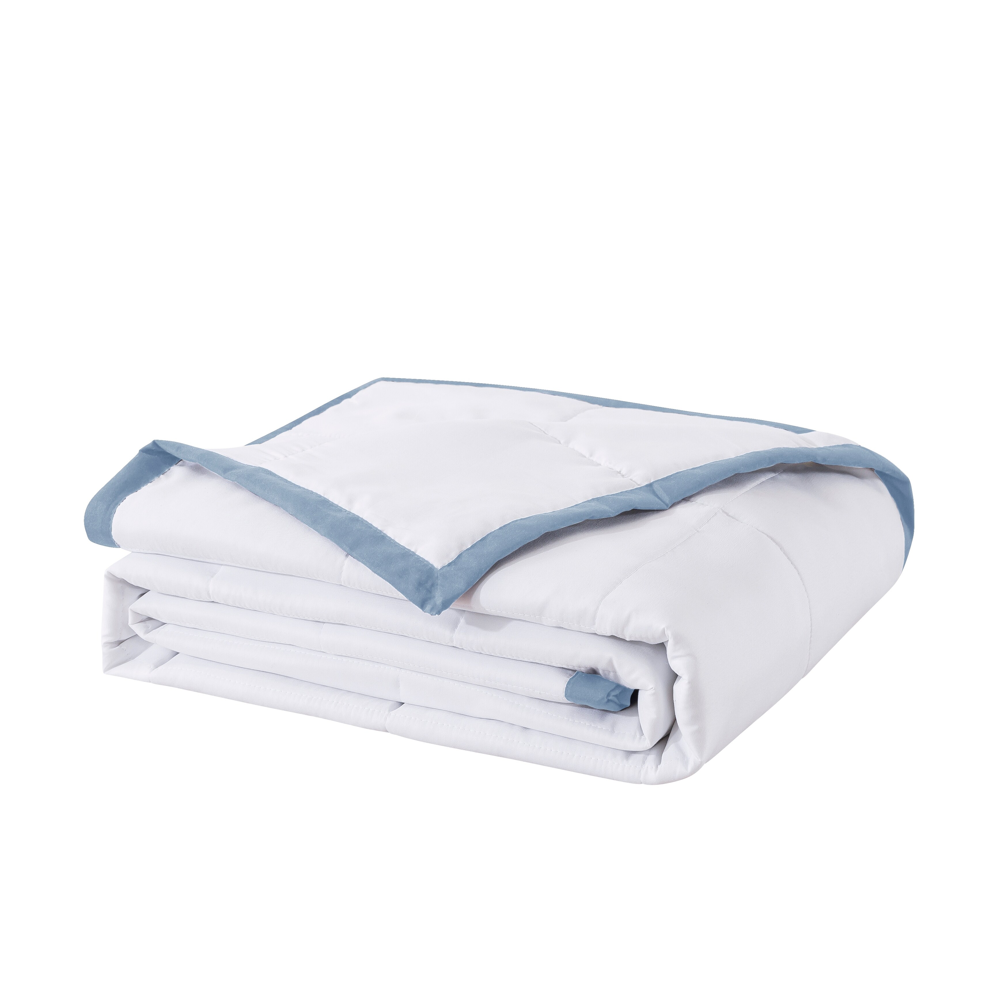 Soft Hypoallergenic Down Alternative Blanket with Frame  -image