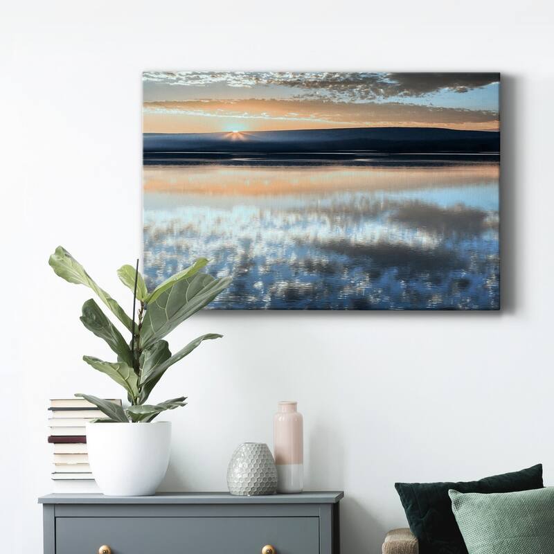 Serene Sunrise Premium Gallery Wrapped Canvas - Ready to Hang