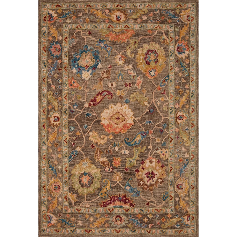 Alexander Home Megan Traditional Floral Area Rug
