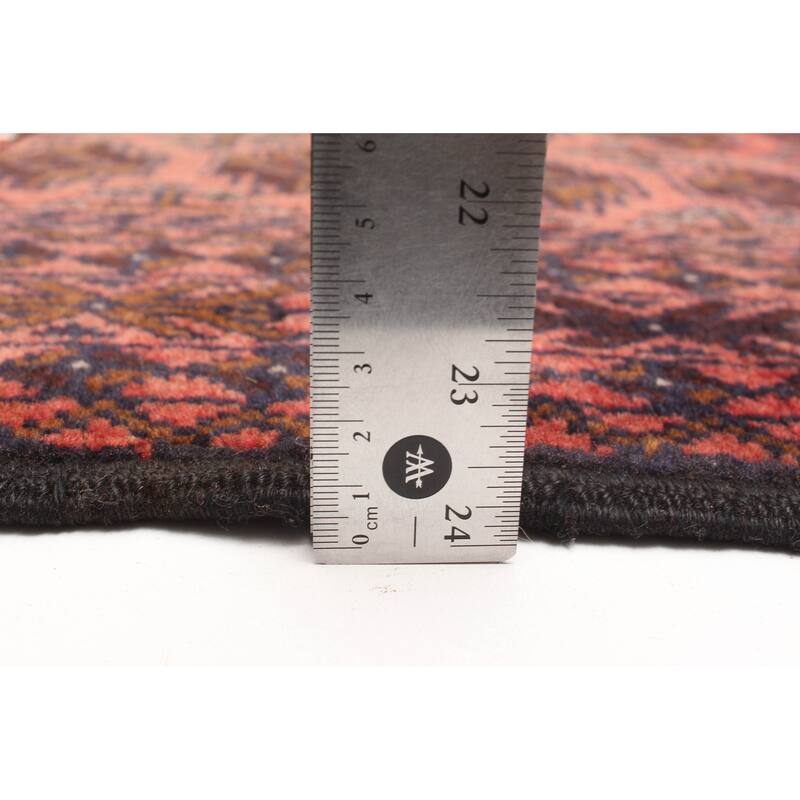 ECARPETGALLERY Hand-knotted Baluch Copper Wool Rug - 3'4 x 6'3