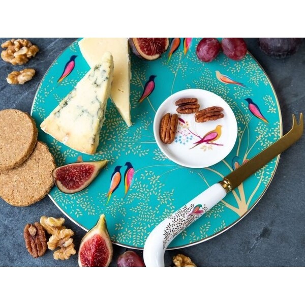 Portmeirion Sara Miller London Chelsea Cheese Plate with Knife
