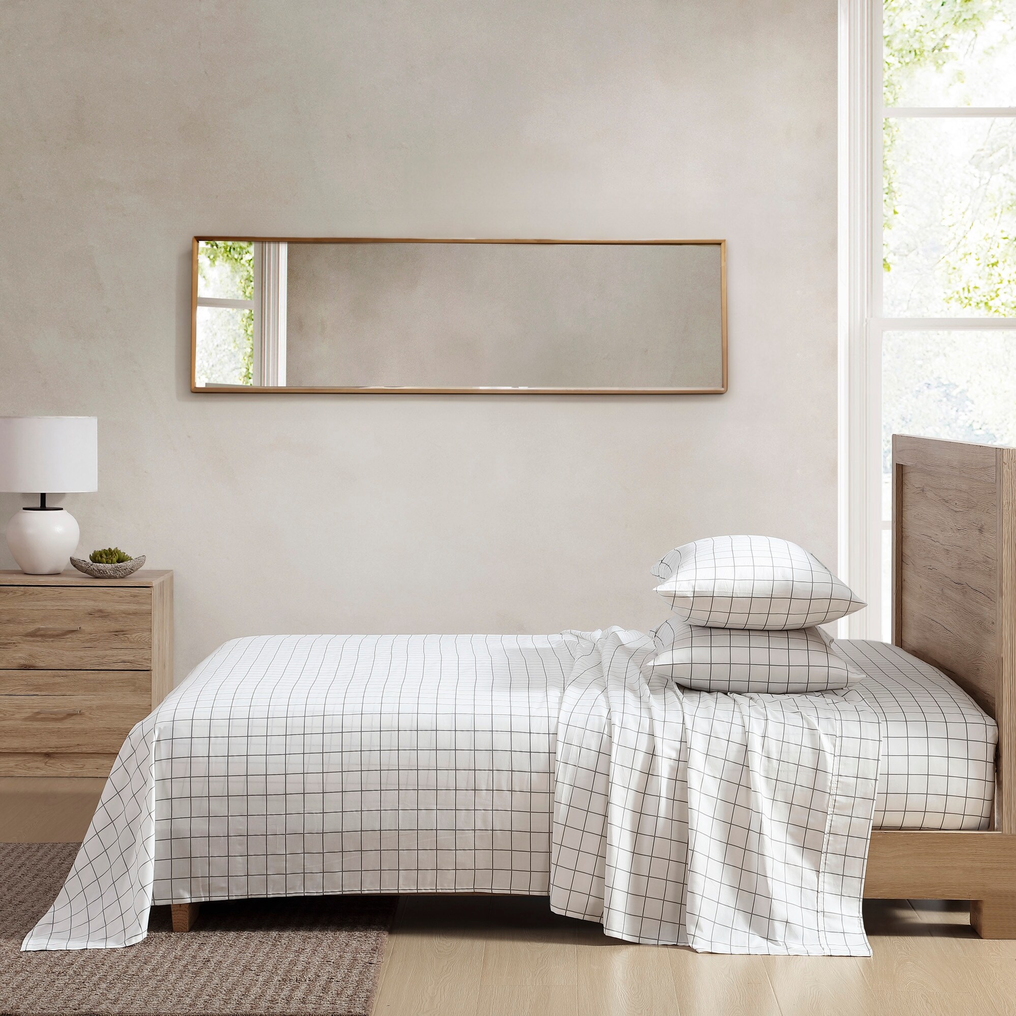 The Gray Barn Noh Printed Cotton Bedsheet Set-image