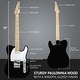 preview thumbnail 5 of 11, LyxPro 39 Inch Telecaster Solid Electric Guitar, Paulownia Body