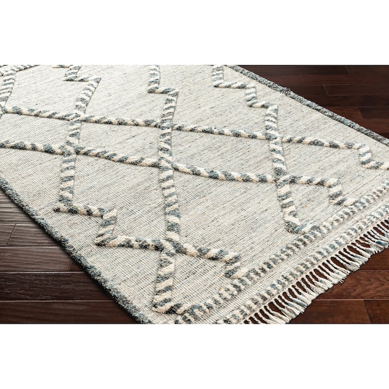 Chezob Handmade Bohemian Geometric Wool Area Rug