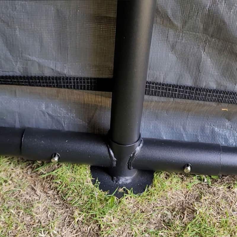 7 ft. W x 8 ft. D x 7.5 ft. H Steel Portable Carport
