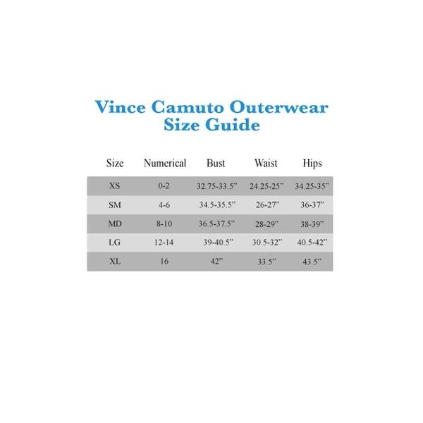 Shop Vince Camuto Women S Jacket White Size Medium M Striped Full