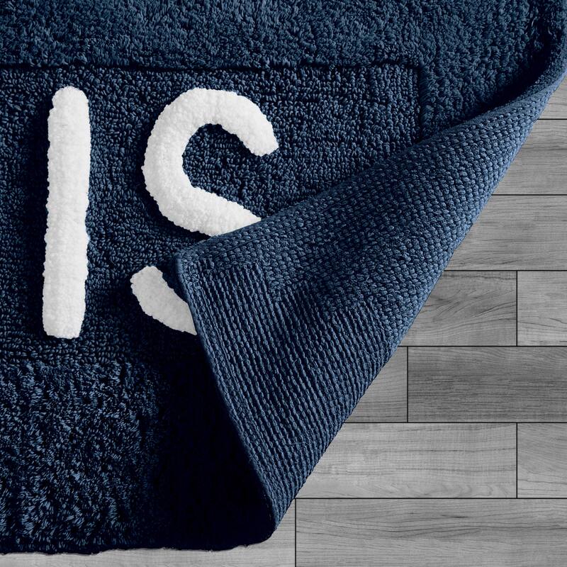 Jean Pierre HIS & HERS Cotton 2-Piece Bath Rug Set