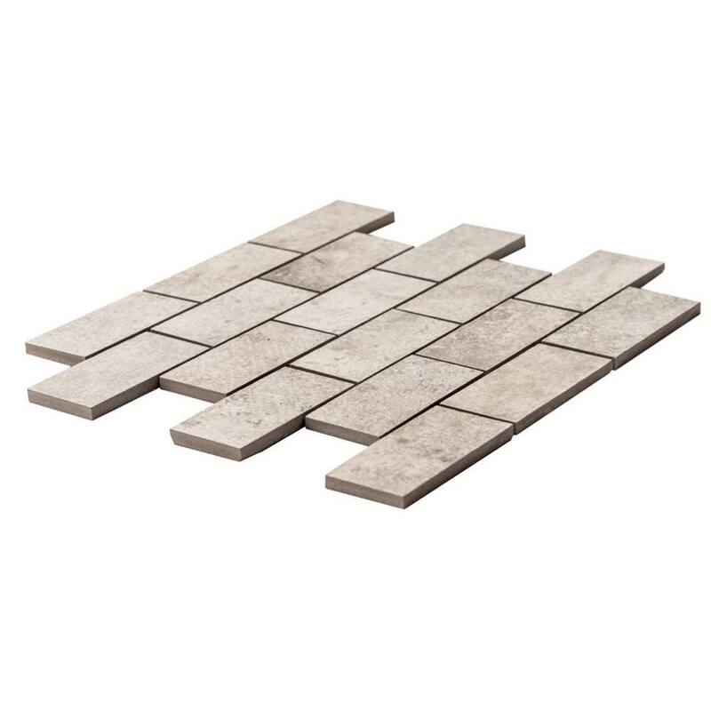 The Wilds 2x4 Matte Porcelain Subway Mosaic Tile - Floor, Wall, Backsplash