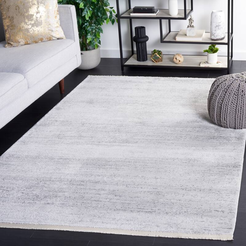 SAFAVIEH Whisper Tijen Modern Rug - 9' x 12' - Grey/Dark Grey