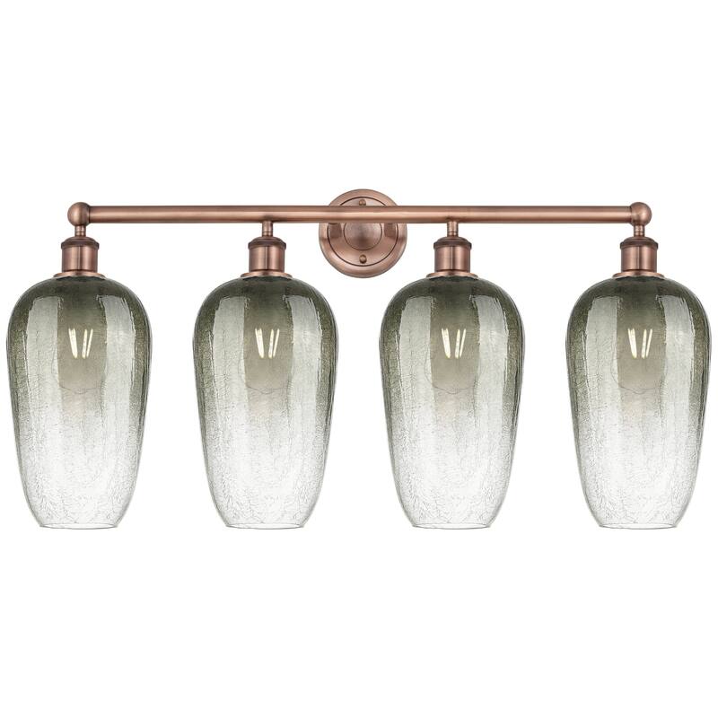 Innovations Lighting Endless Possibilities Edison - Brookhaven Flute - 4 Light 34" Bath Vanity Light