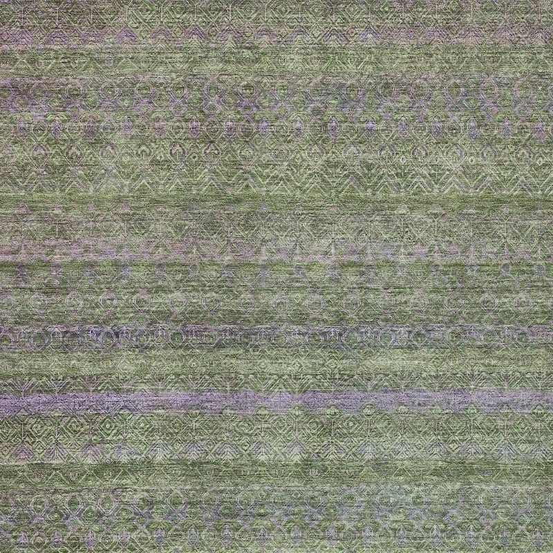HomeRoots Striped Transitional Rectangle Outdoor Rug