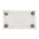 preview thumbnail 24 of 23, Decorative Rectangular Marble Ridged Box with Removeable Lid