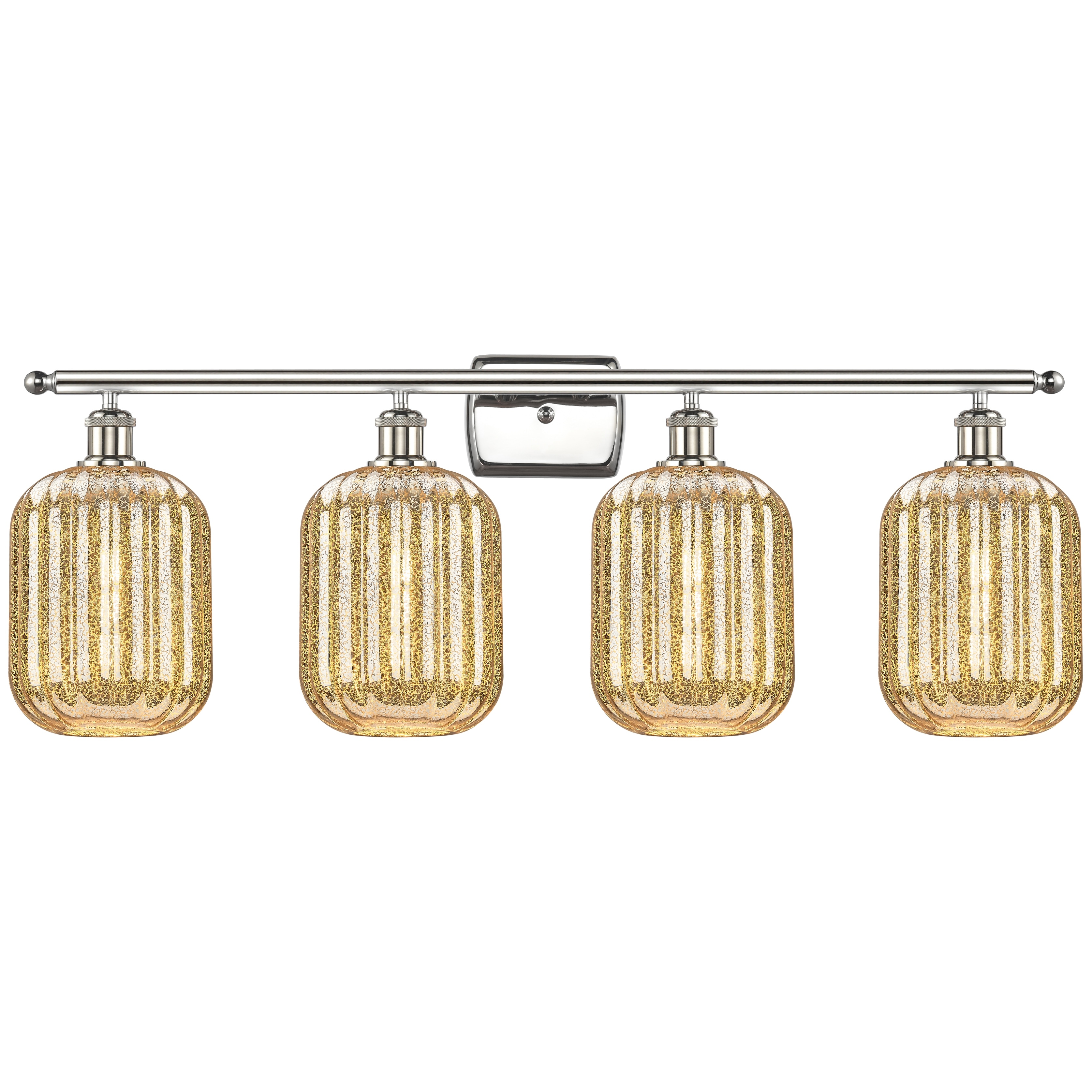 Innovations Lighting Endless Possibilities Ballston - Preston - 4 Light 37" Jar Shade Bath Vanity Light