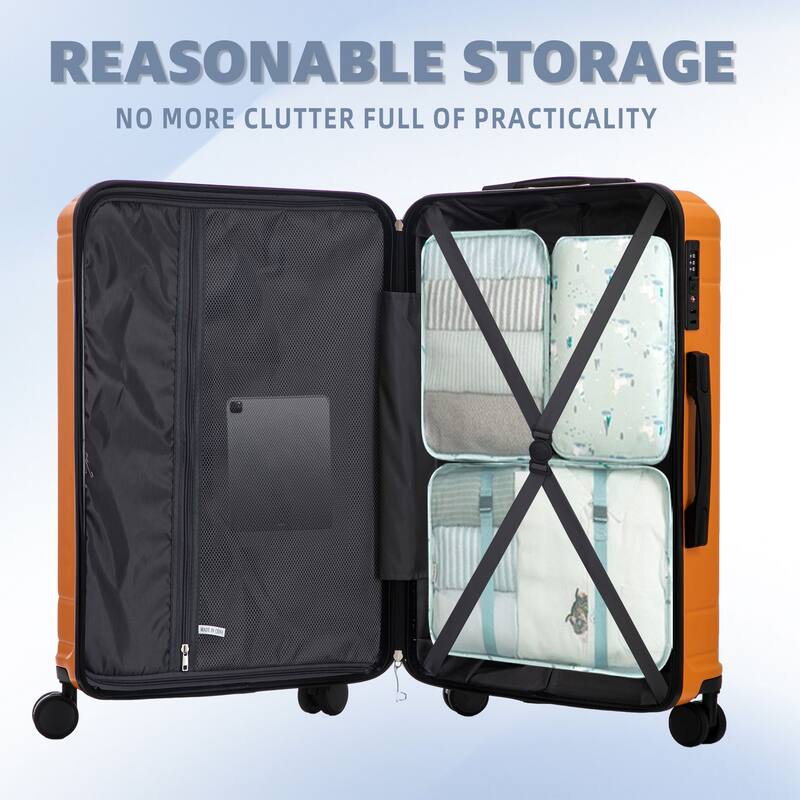 20"/24"/28" 3 pcs/set in ABS Spinner Wheel Luggage