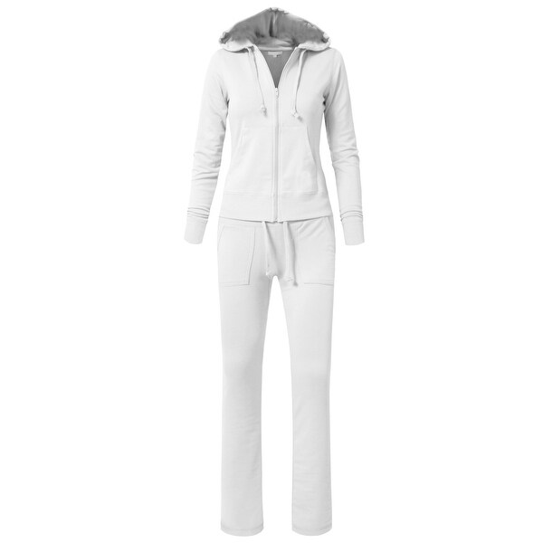 sweatpants and hoodie set womens