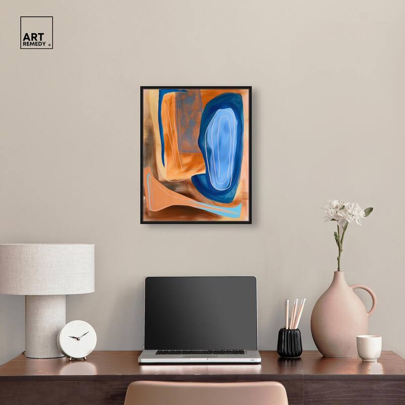 An Abstract Oil I Canvas by Art Remedy