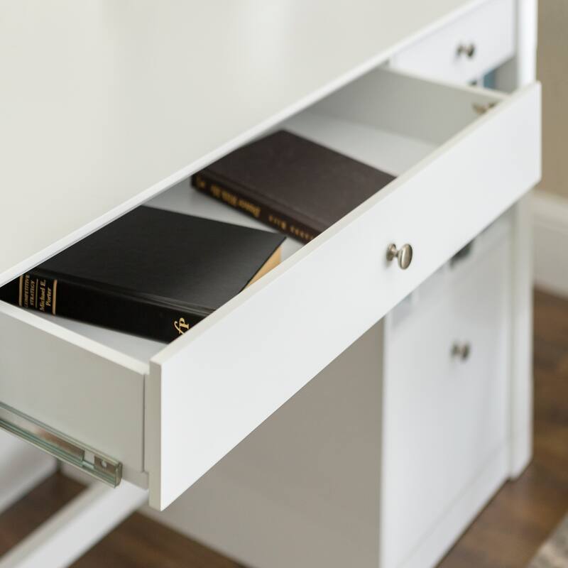Middlebrook 48-inch Computer Storage Desk - White