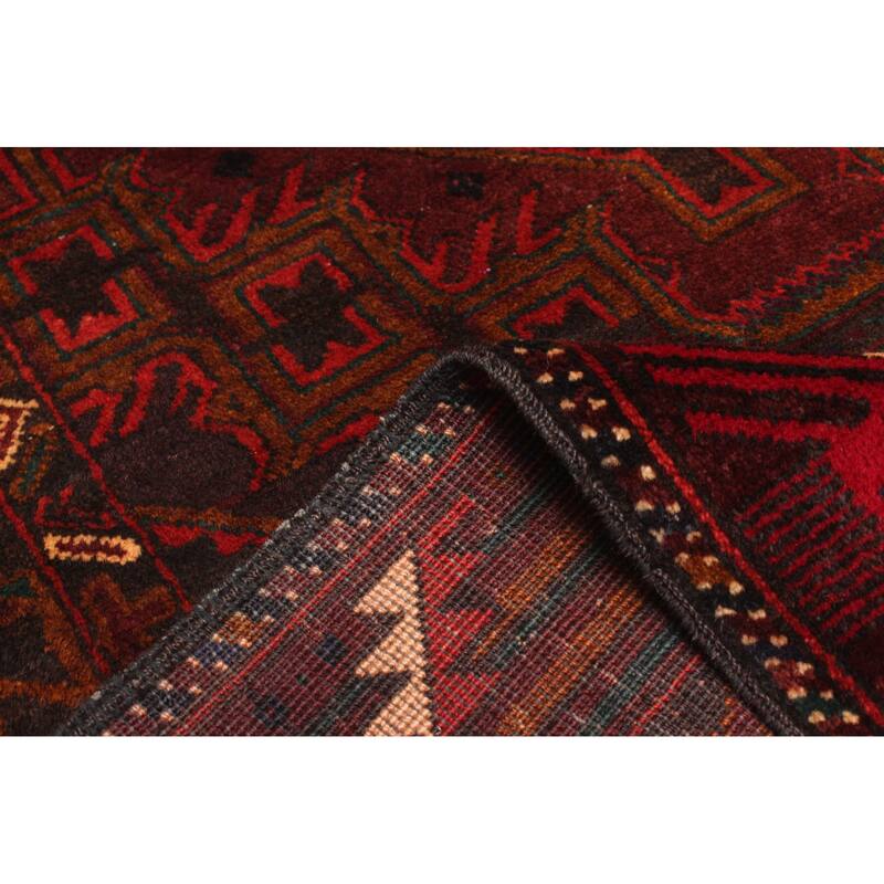 ECARPETGALLERY Hand-knotted Teimani Charcoal Wool Rug - 3'3 x 5'1