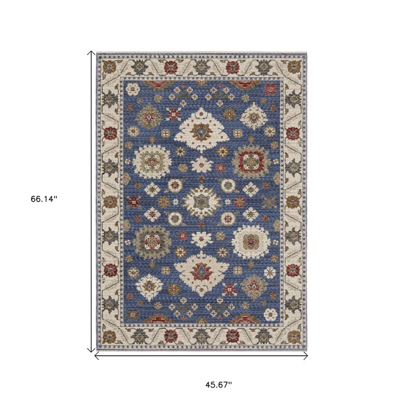 HomeRootsFloral Traditional Runner Area Rug