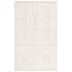 preview thumbnail 11 of 19, SAFAVIEH Handmade Fifth Avenue Jodie Mid-Century Modern Wool Rug 4' x 6' - Ivory/Pink - Rectangle