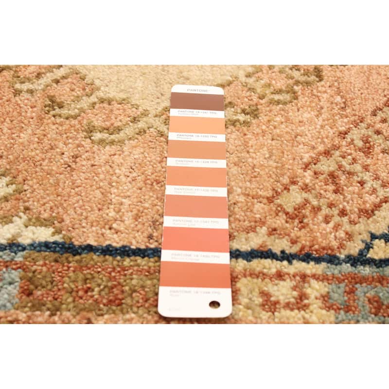 ECARPETGALLERY Hand-knotted Jules Serapi Copper Wool Rug - 5'4 x 8'0