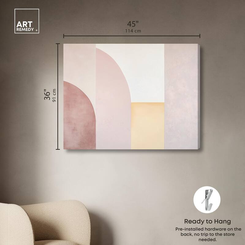 Gentle Color Strength II Canvas by Art Remedy, Gallery Wrapped