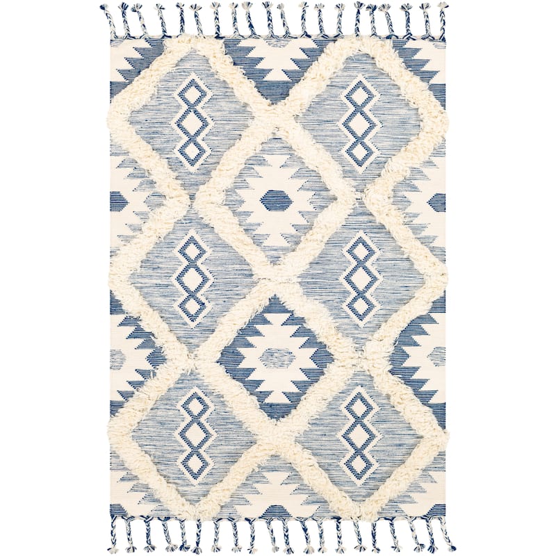 Artistic Weavers Topanga Handmade Wool Scandinavian Tassel Area Rug