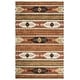 preview thumbnail 10 of 13, Alora Decor Ryder Rust, Tan, Ivory, and Grey Hand-tufted Wool Rug