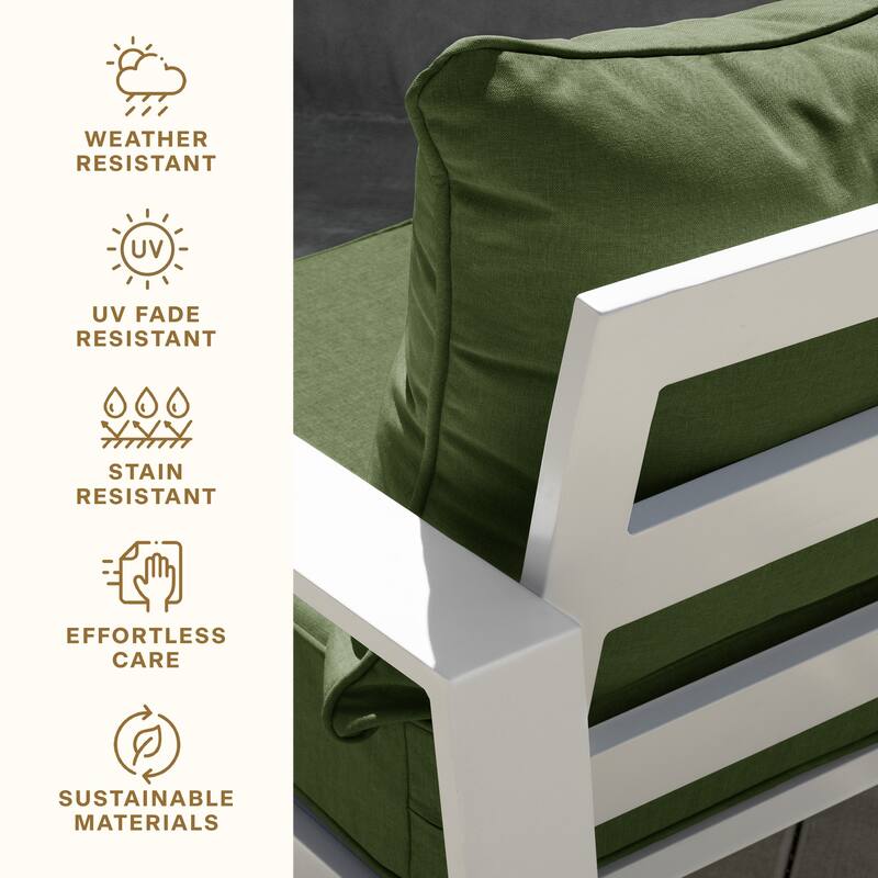 Outdoor Deep Seating Lounge Chair Cushion
