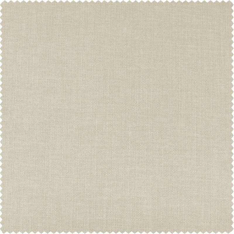 Exclusive Fabrics Italian Faux Linen Room Darkening Curtains (1 Panel) - Sophisticated Drapery for Versatile Décor