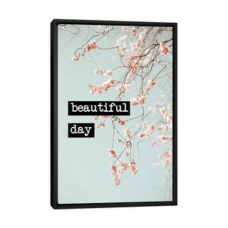 iCanvas "Beautiful Day" by Grace Digital Art Co Framed - Bed Bath ...