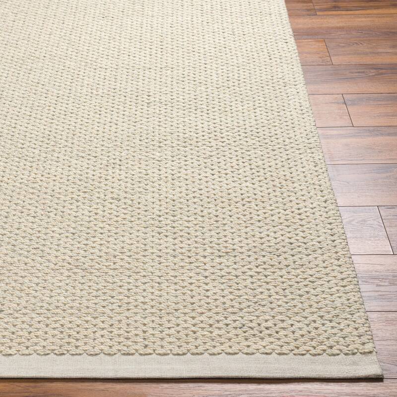 Abercom Handmade Casual Farmhouse Wool Area Rug