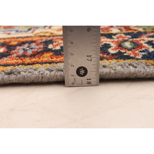ECARPETGALLERY Hand-knotted Serapi Heritage Grey Wool Rug - 2'6 x 7'10 ...