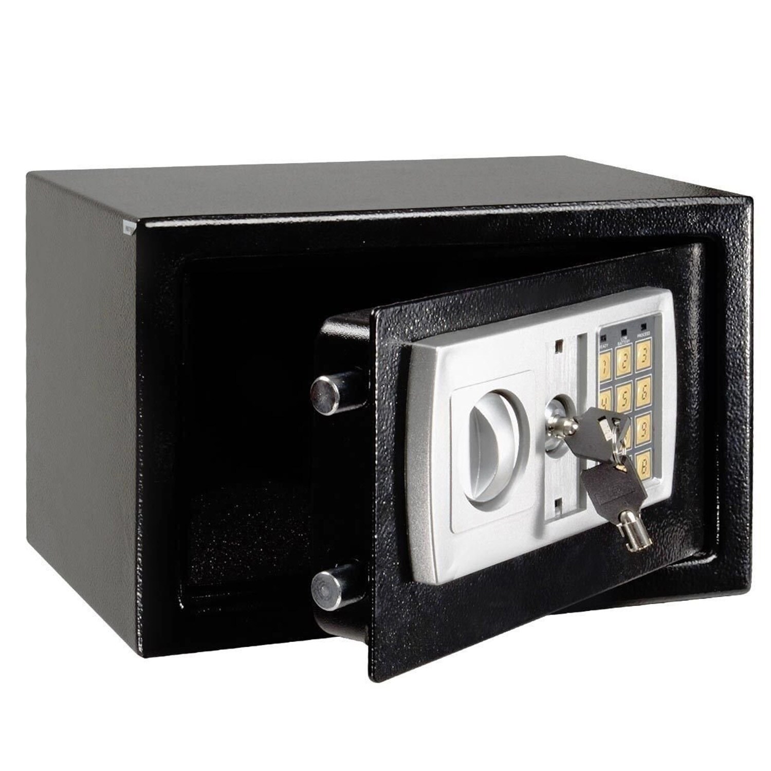 12.5" Electronic Digital Lock Keypad Safe Box Cash Jewelry Gun Safe Black New 