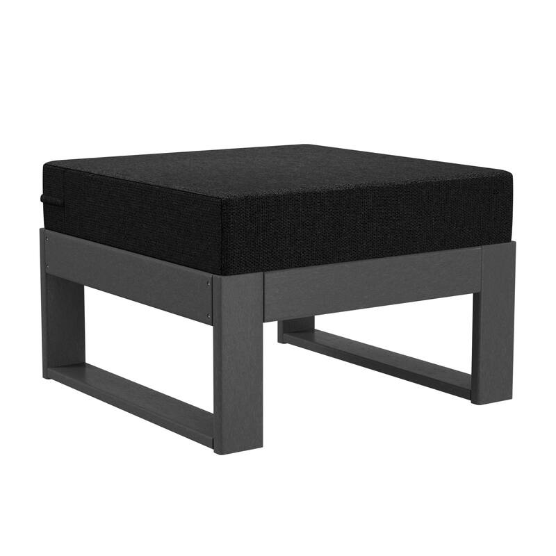 Endless Patio 5-Piece Deep Seating Set with Ottoman with Gray Frame