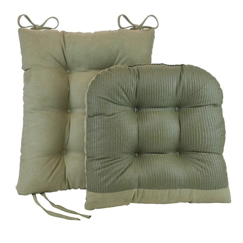 Klear Vu Twillo Jumbo Rocking Chair Cushion Set