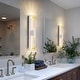 preview thumbnail 3 of 26, Modern LED Wall Sconce 10W Bubble Crystal Sconces Dimmable Wall Lighting for Bathroom Mirror