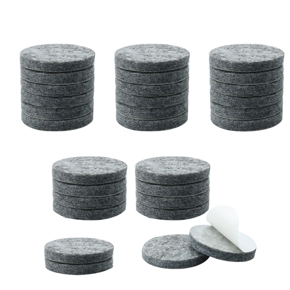 Furniture Pads Round 1 3 4 Self Stick Anti Scratch Felt Feet Self Stick Anti Scratch Felt Feet