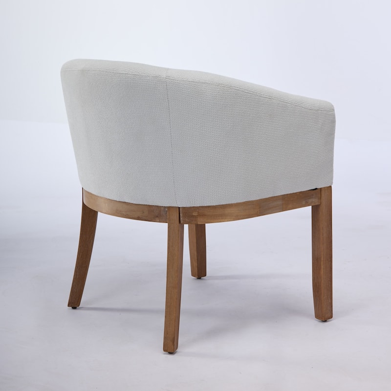 Upholstered Barrel Dining Chair Accent Chair