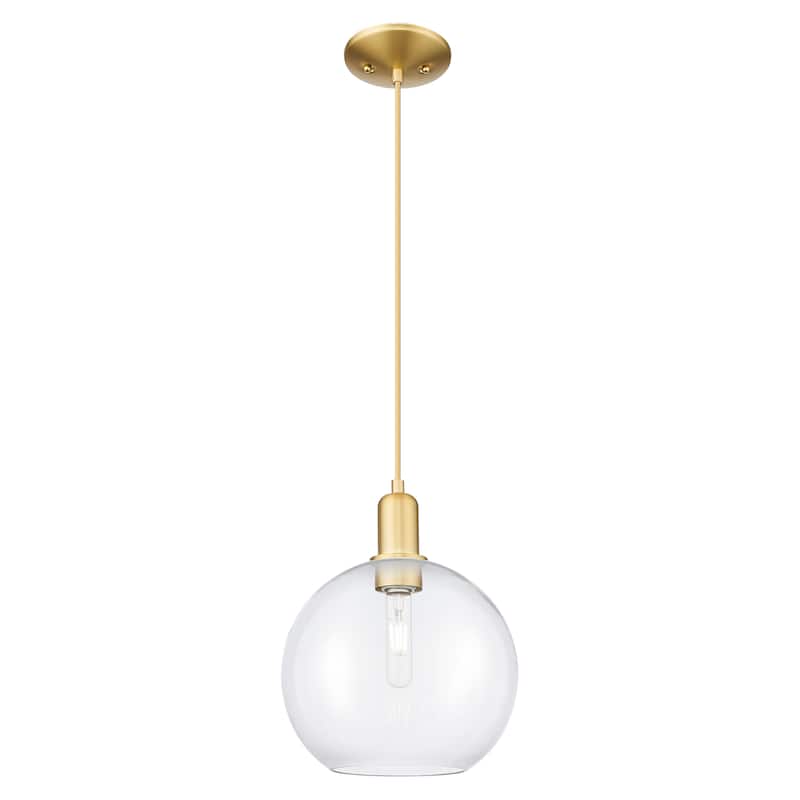 Innovations Lighting Endless Possibilities Arcadia - Athens - 1 Light 10" Cord Hung Mini Pendant - Clear/Satin Gold