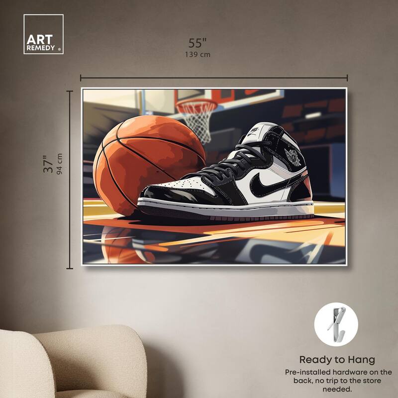 At the Court Canvas by Art Remedy