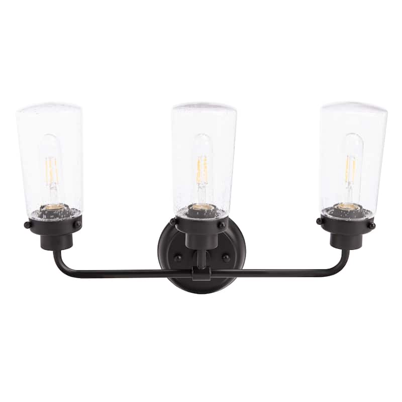 SAFAVIEH Lighting Derser 3-light LED Vanity Sconce - 19.3" W x 5.9" L x 11.8" H