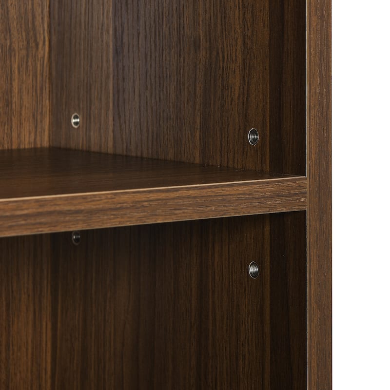 8 Tier Media Tower Rack, CD DVD Slim Storage with Adjustable