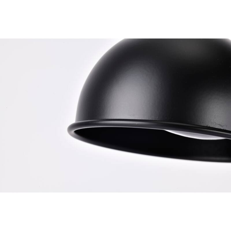 Pauh Black 3-Joint Articulated Reading Desk Lamp