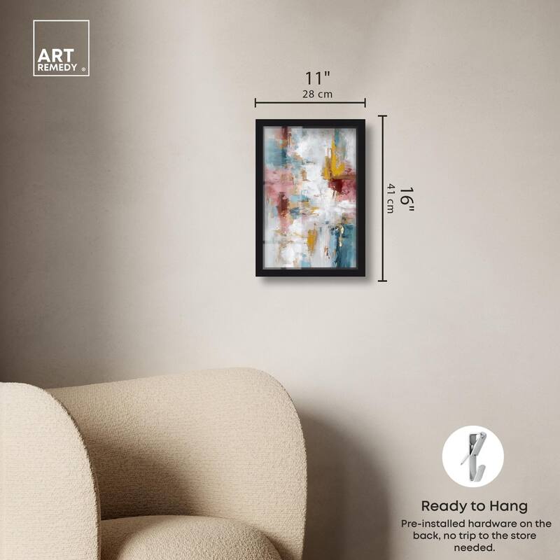 Warmth and cool II Shadowbox by Art Remedy
