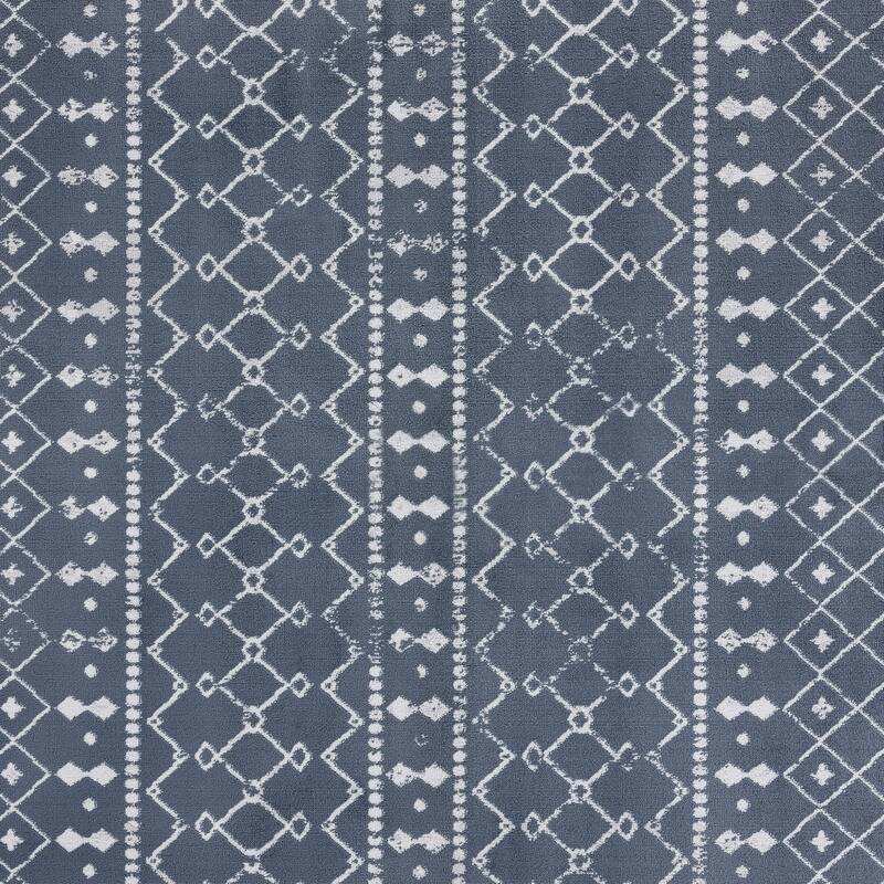 Linx Farmhouse Geometric Indoor Area Rug