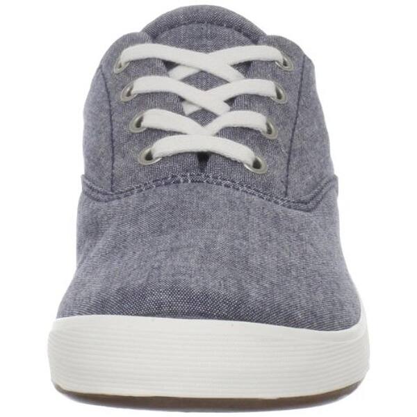 Shop Grasshoppers Womens Janey Casual Shoes Chambray Memory Foam